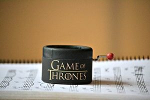 caja de música de juego de tronos
