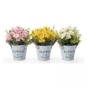 Set de 3 flores decorativas