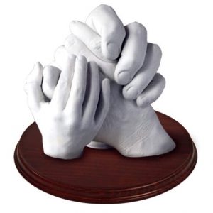 Escultura de manos personalizada para 3