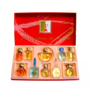 Caja regalo 10 mini perfumes para mujer